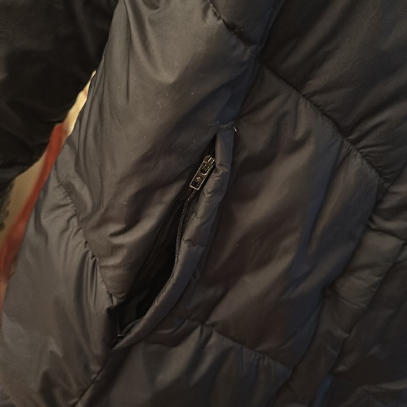 Warm Columbia microfiber winter coat, black XL - Picture 3 of 13